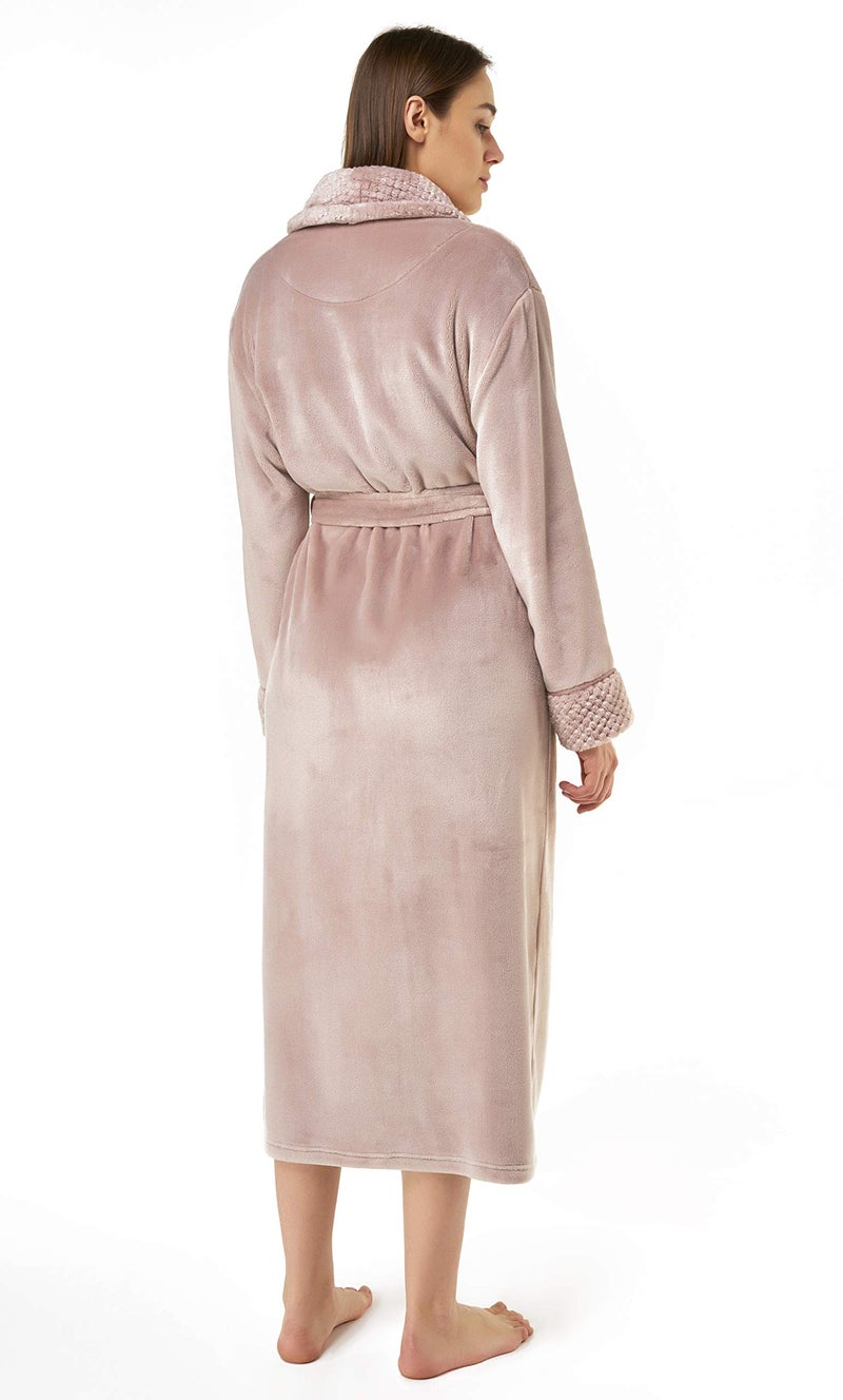 Turquaz Oversize Premium Luxury Ultra Soft Warm Robes for Women Plush Fleece Bathrobe for Women with and Spacious Pockets - Image 3